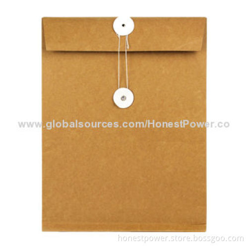 Paper File Bag, Durable, Cheap, Eco-friendly, Customized Measures and Designs are Welcome